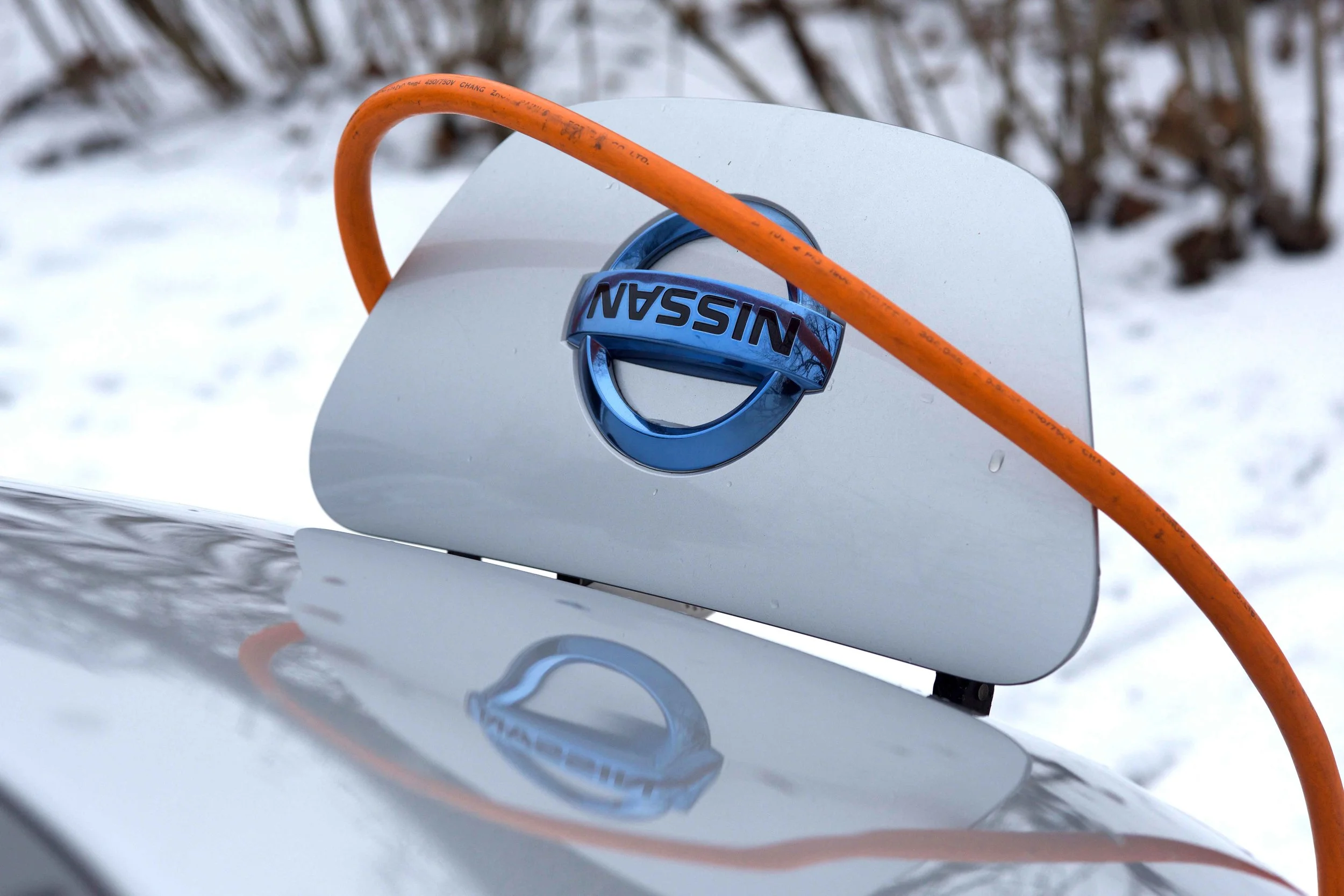 Nissan electric car, Oslo, Norway. Image©thingstodot.com