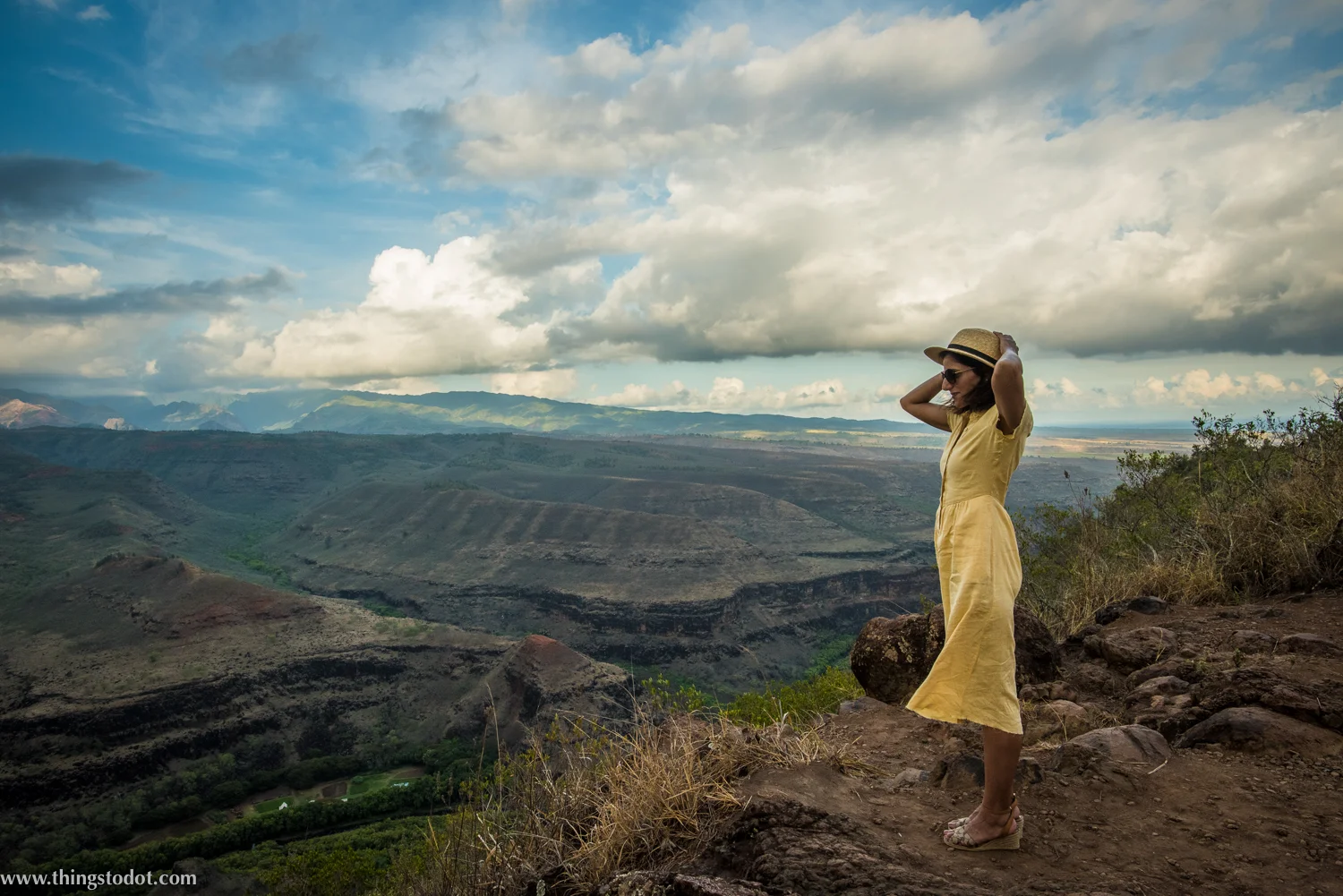 Waimea Canyon Lookout, Kauai, Hawaii. Photo: Patrick Kelley (www.pk-worldwide.com). Image©www.thingstodot.com