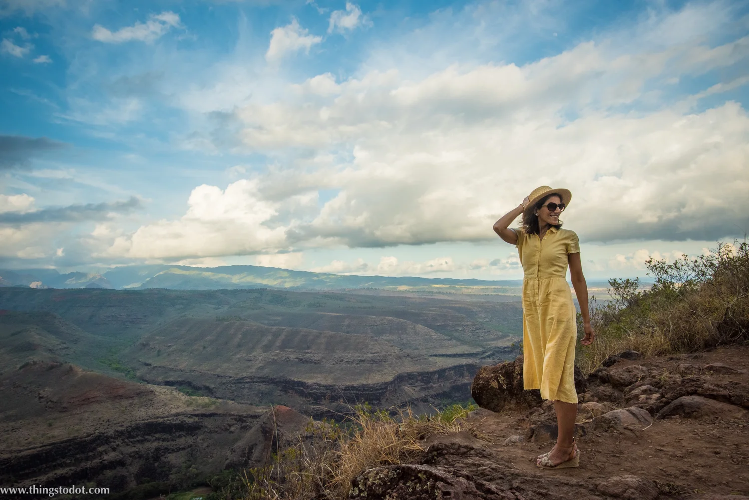 Waimea Canyon Lookout, Kauai, Hawaii. Photo: Patrick Kelley (www.pk-worldwide.com). Image©www.thingstodot.com