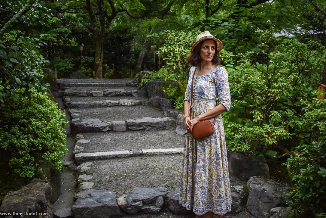 Anokhi cotton dress, Kyoto, Japan. Image©www.thingstodot.com