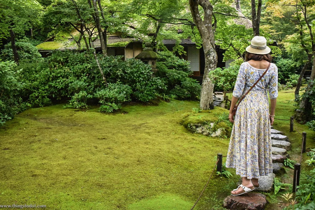 Okochi Sanso Villa, garden, teahouse, Kyoto, Japan. Image©www.thingstodot.com