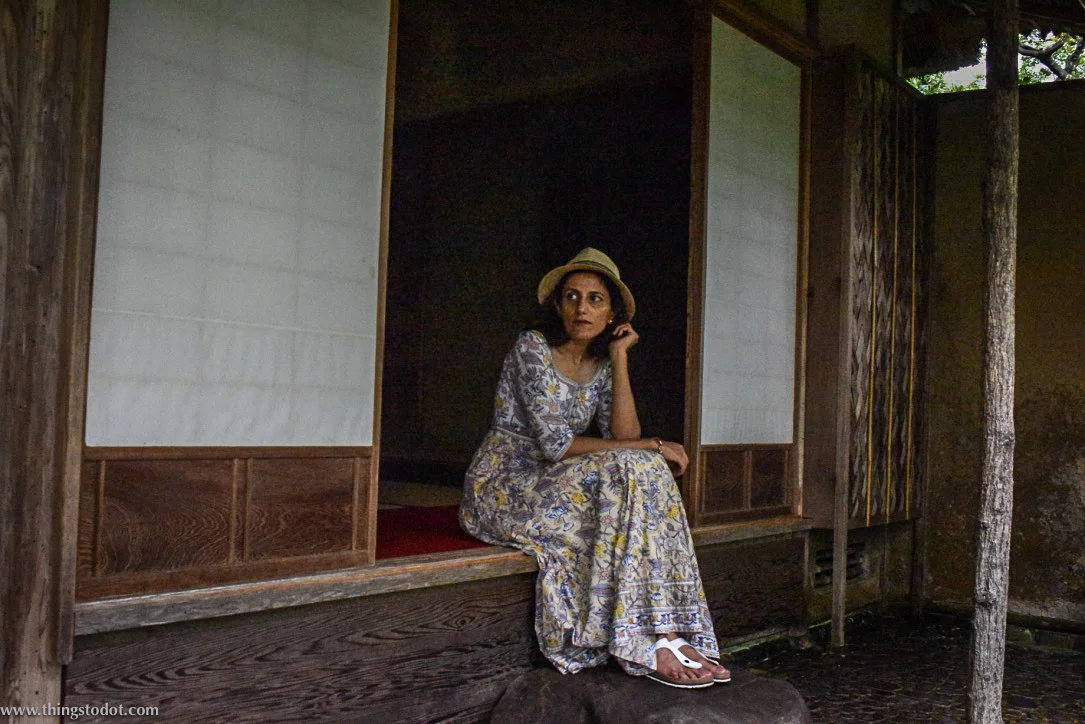 Okochi Sanso Villa, garden, teahouse, Kyoto, Japan. Image©www.thingstodot.com