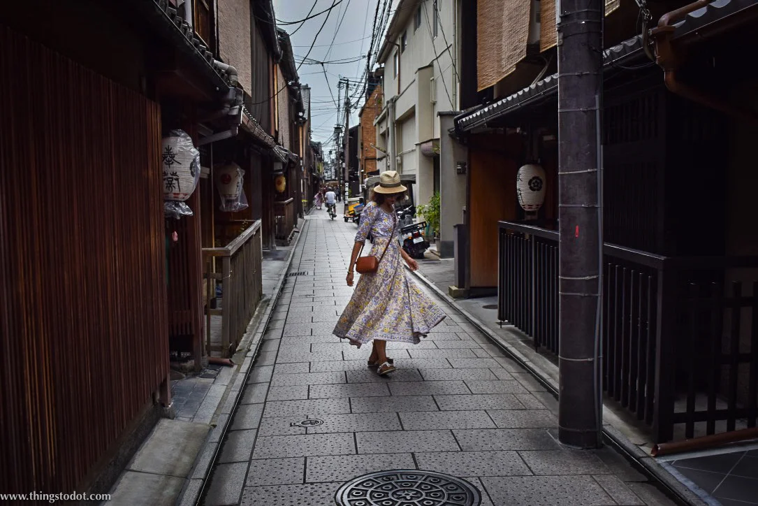 Gion, back alleys, Kyoto, Japan. Image©www.thingstodot.com