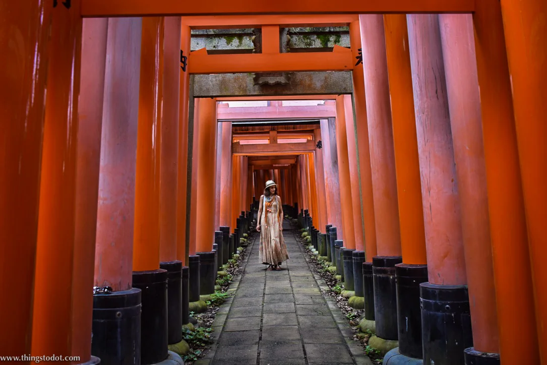 Fushimi Inari Shrine, Kyoto, Japan. Image©www.thingstodot.com
