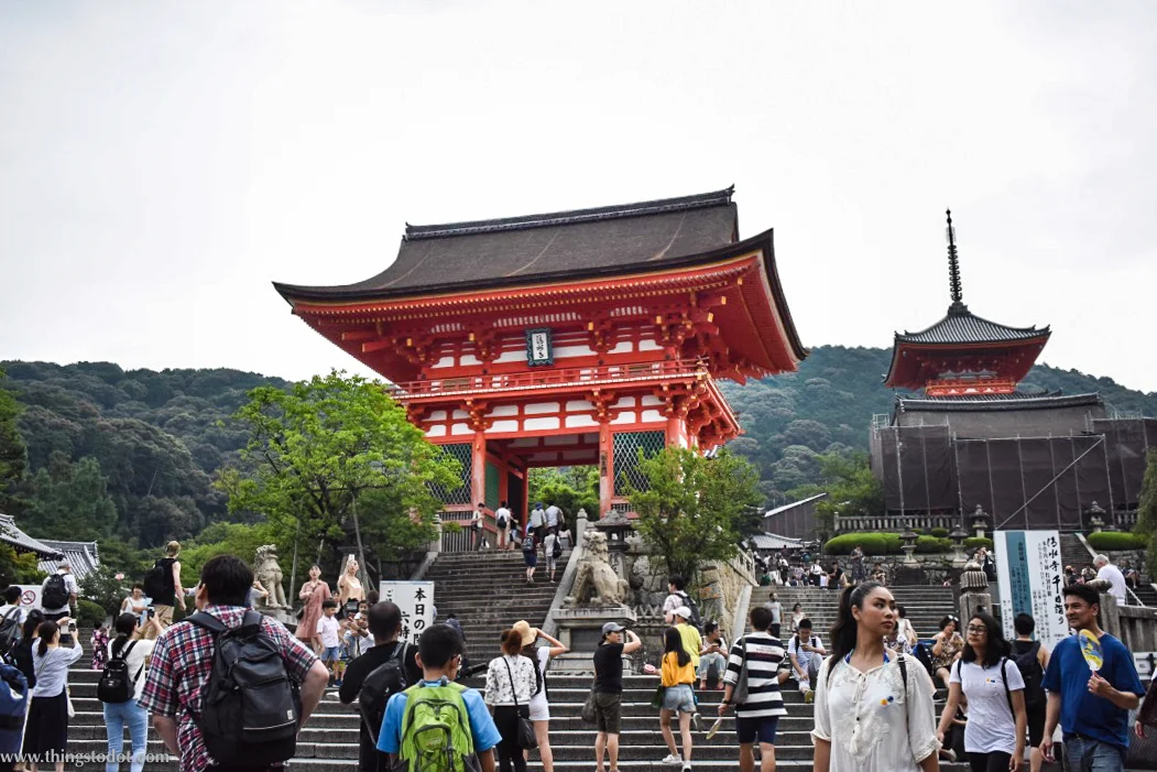 Kiyomizu Dera, Kyoto, Japan. Image©www.thingstodot.com