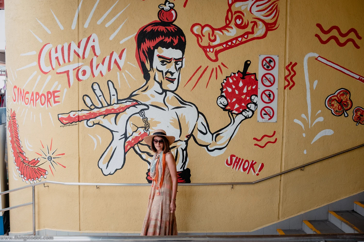 Chinatown, Singapore, wall mural. Photo: Aik Beng Chia (ABC). Image©www.thingstodot.com.