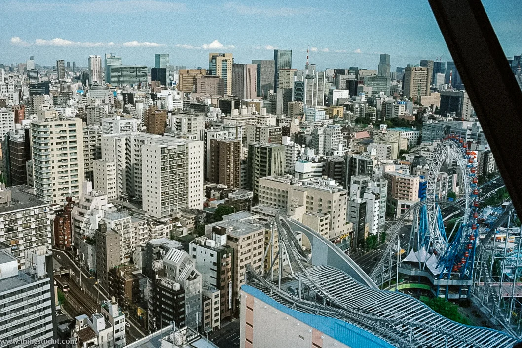 Tokyo panoramic view, Bunkyo Civic Center, Tokyo, Japan. Image©www.thingstodot.com.