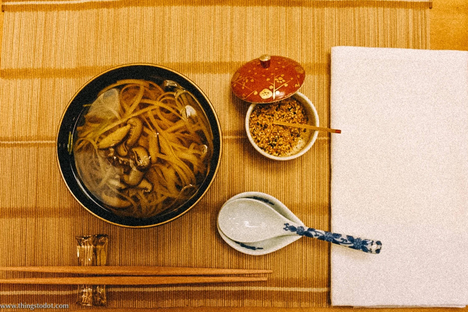 Japanese lunch, Imperial Hotel, Tokyo, Japan. Image©www.thingstodot.com