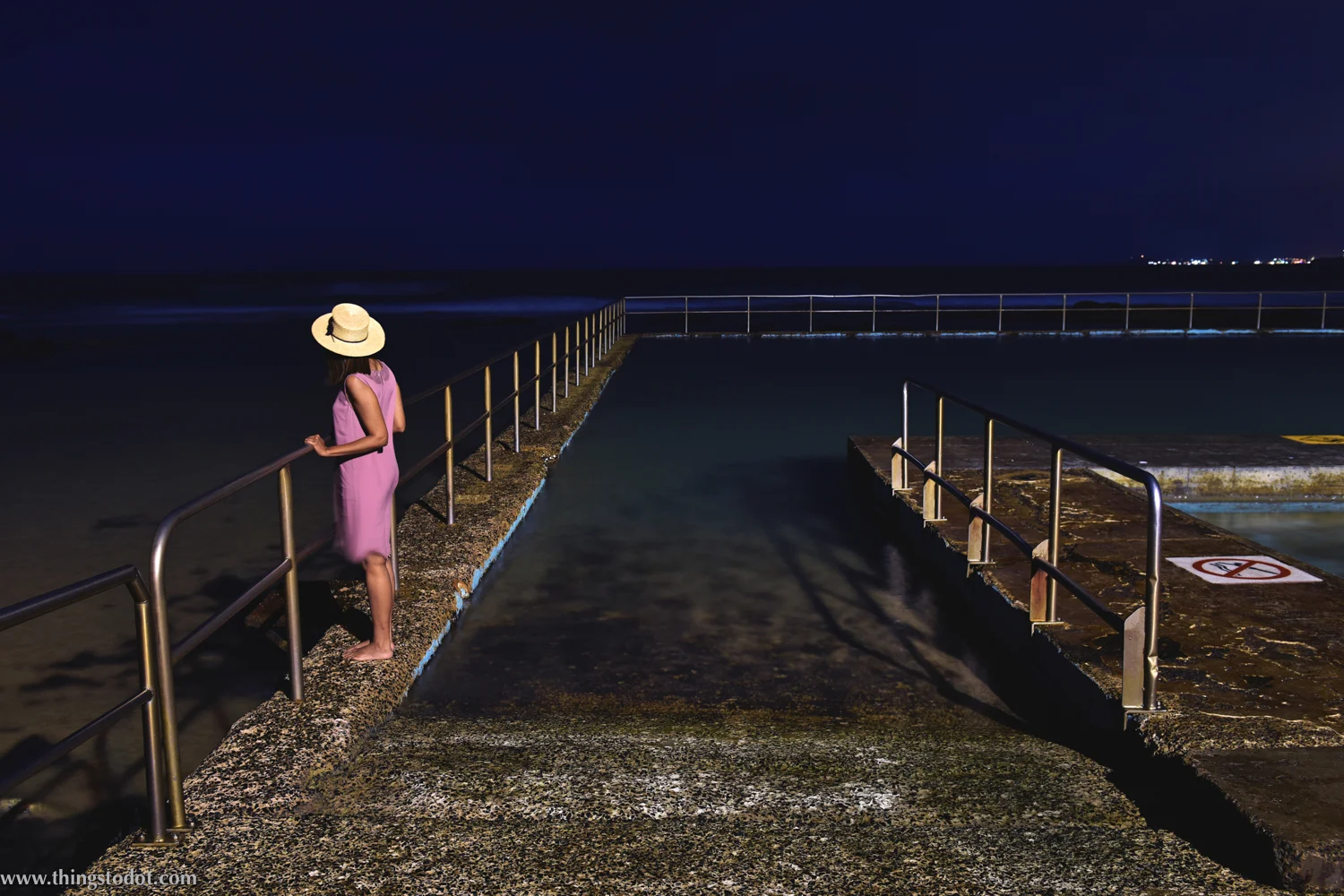 Towradgi Ocean (Rock) Pool, NSW, Australia. Photo: Brad Chilby (http://chilby.com.au). Image©www.thingstodot.com. Clothes: https://www.cream-clothing.com.