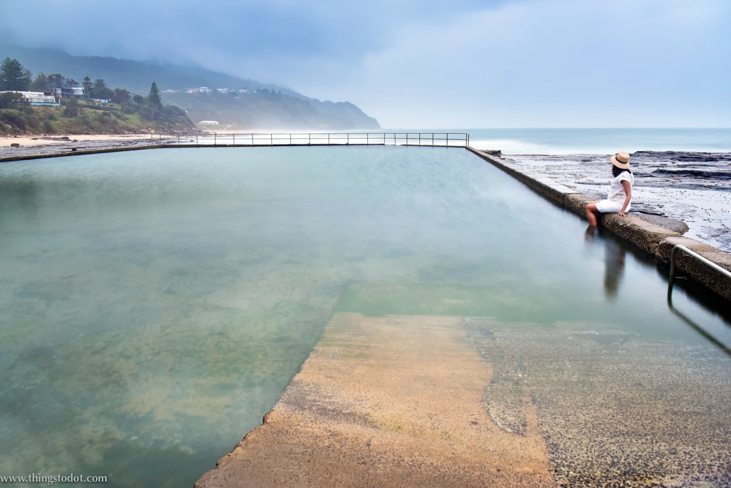 Wombarra Ocean Pool, Wombarra (Wollongong), New South Wales, Australia. Photo: Brad Chilby (http://chilby.com.au). Image©www.thingstodot.com.