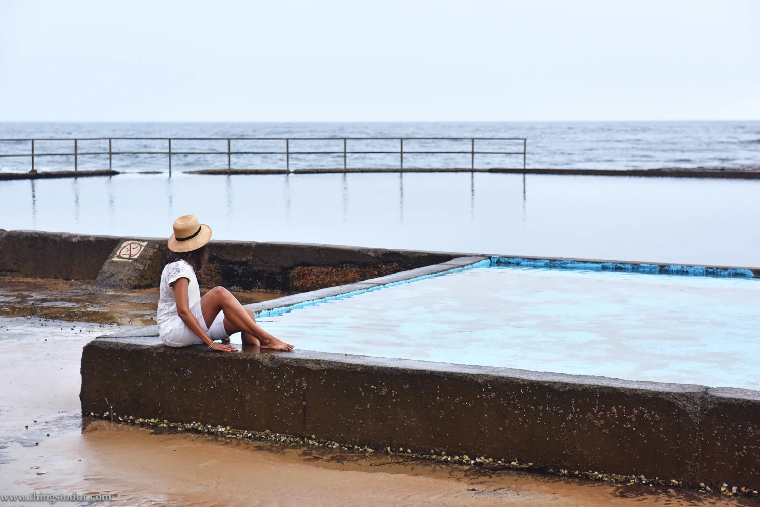 Wombarra Ocean Pool, Wombarra (Wollongong), New South Wales, Australia. Photo: Brad Chilby (http://chilby.com.au). Image©www.thingstodot.com.