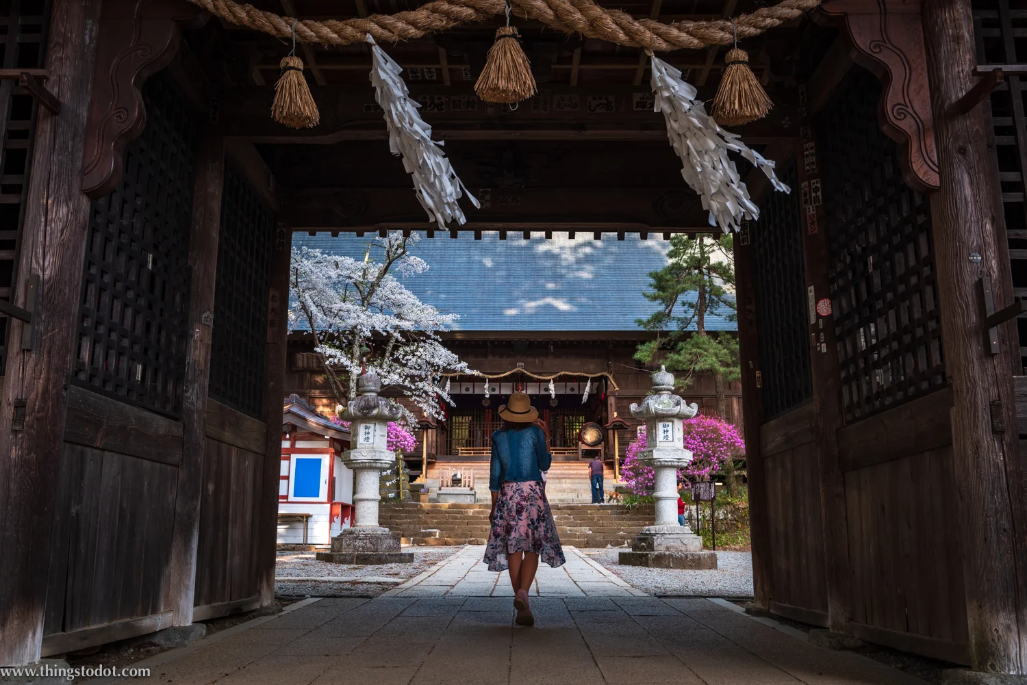 Kawaguchiko Asama Shrine, Fuji, Japan. Photo: Yuga Kurita. Image©www.thingstodot.com.