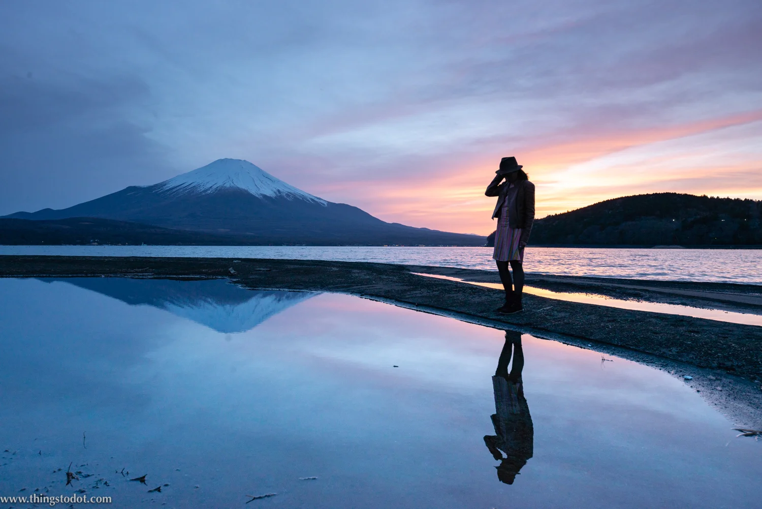 Lake Yamanakako, Fuji, Japan. Photo: Yuga Kurita. Image©www.thingstodot.com.