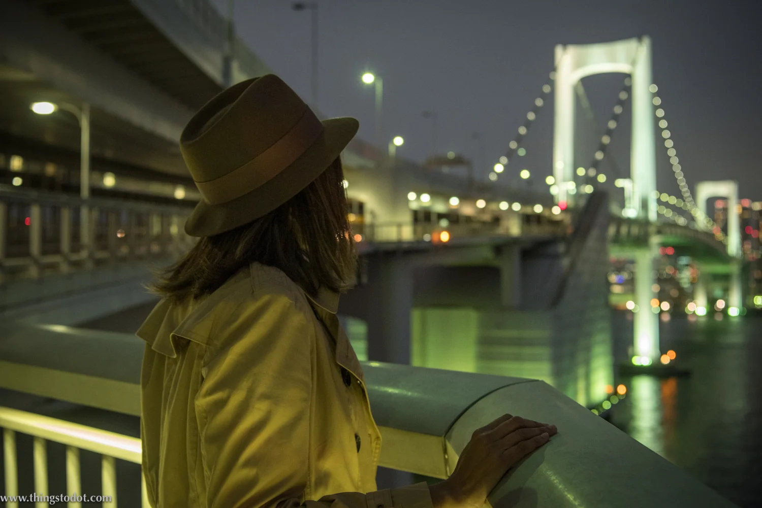 Rainbow Bridge, Tokyo, Japan. Photo: Yuga Kurita. Image©www.thingstodot.com.