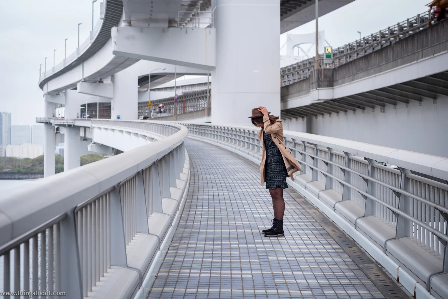 Rainbow Bridge, Tokyo, Japan. Photo: Yuga Kurita. Image©www.thingstodot.com.