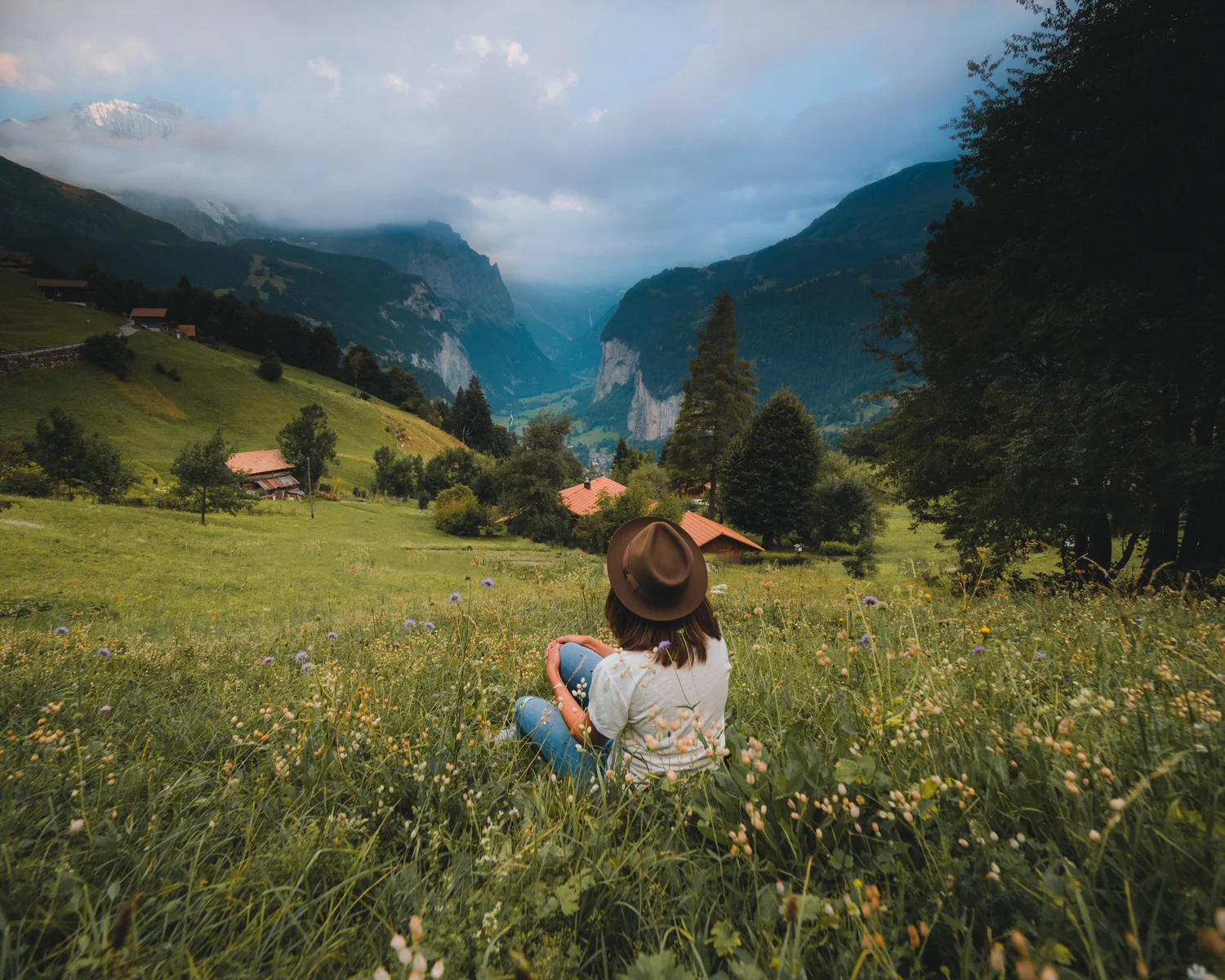 Wengen, Lauterbrunnen Valley, Switzerland. Photo: https://fabiocrudele-photography.com. Image©www.thingstodot.com.