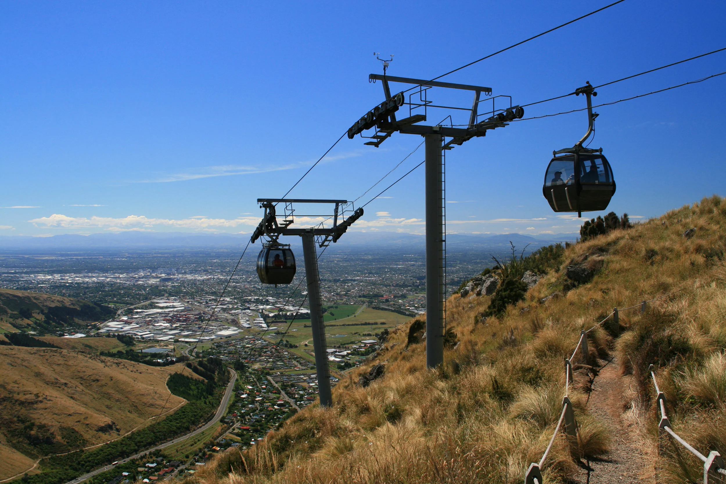 Christchurch Gondola, New Zealand. Photo: serge_t, Adobe Stock.