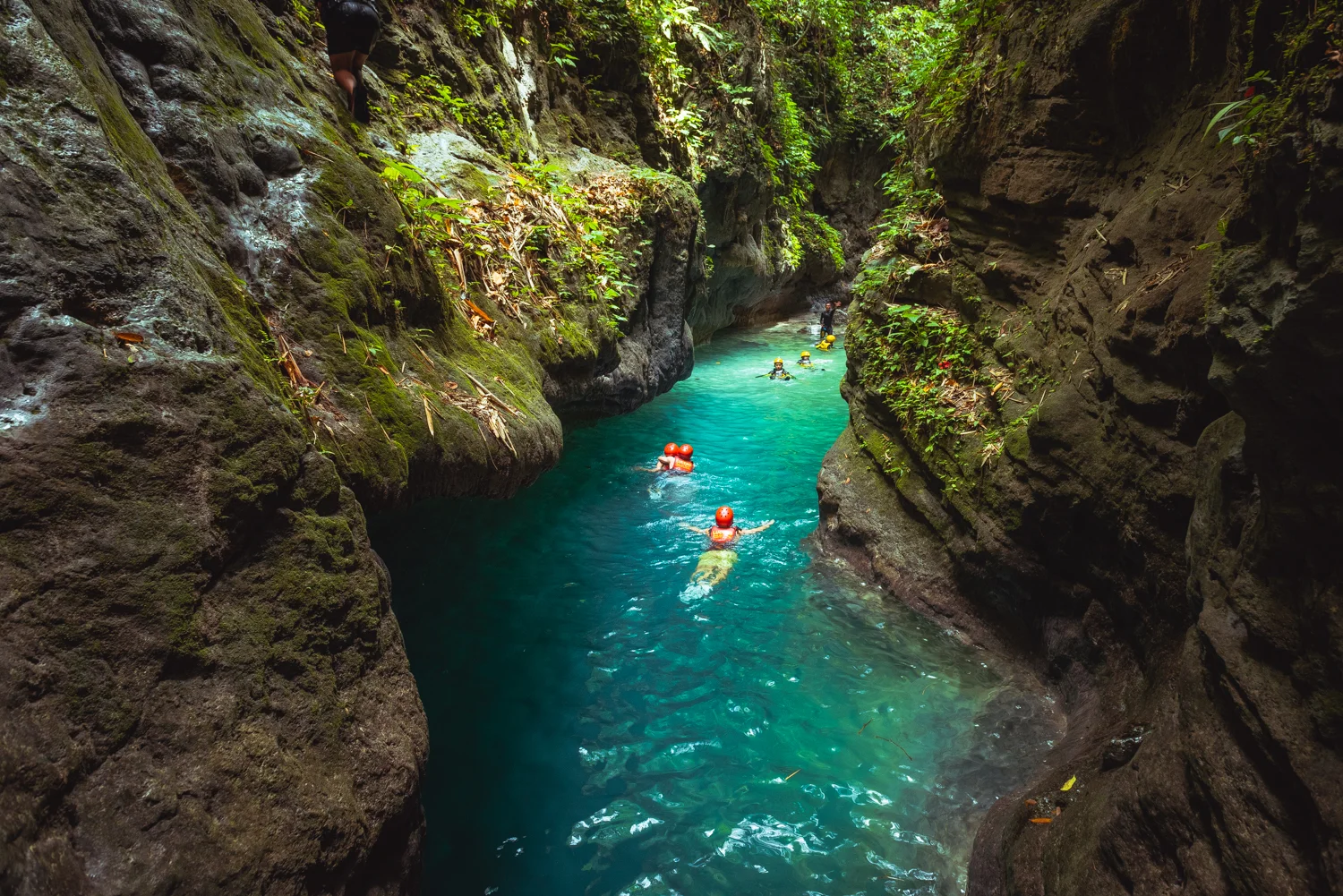 Kawasan Falls Canyoneering, Badian, Cebu, Philippines. Photo: Brad Chilby (https://chilby.com.au). Photo© https://www.thingstodot.com.