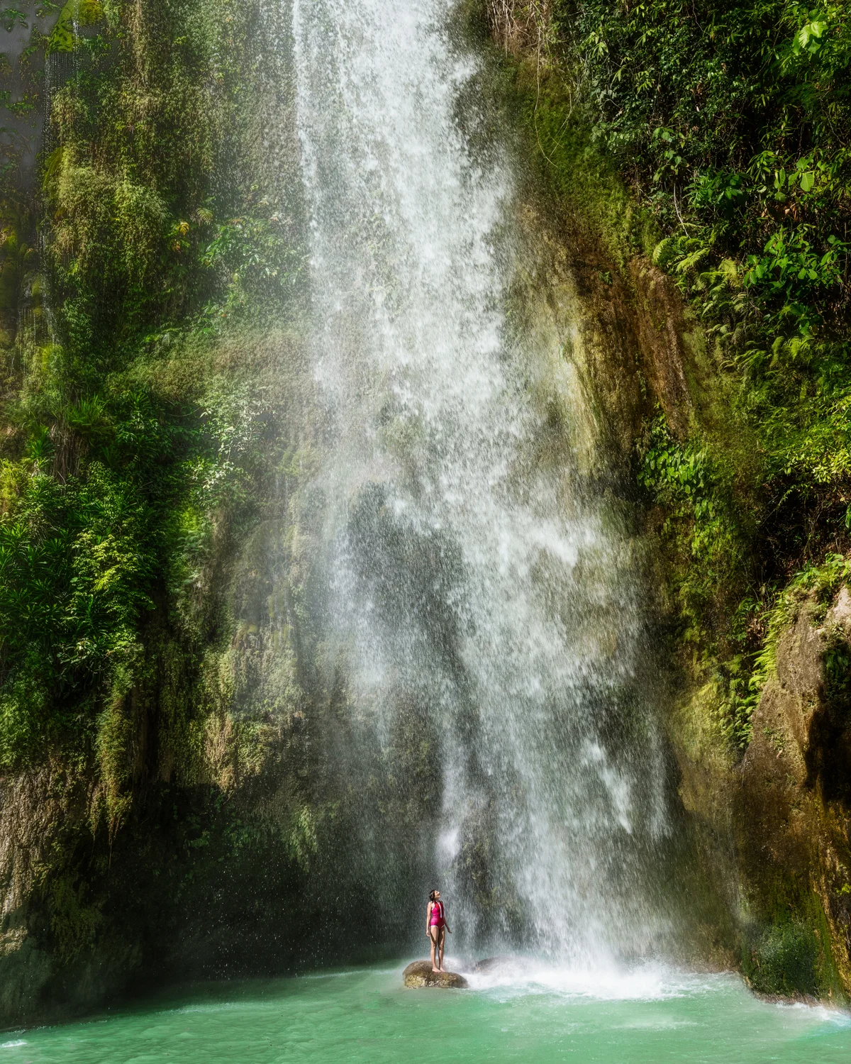 Inambakan Falls, Ginatilan, Cebu, Philippines. Photo: Brad Chilby (https://chilby.com.au/). Photo©www.thingstodot.com.