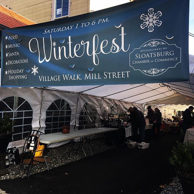 Winterfest last Saturday Dec. 1st was fun! Set along the &ldquo;Village Walk&rdquo;, a landscaped ally in between Rococo&rsquo;s Salon/Village Blend and the Bike Barn. Holiday shopping with 20 artisan and food vendors, children&rsquo;s craft table, c