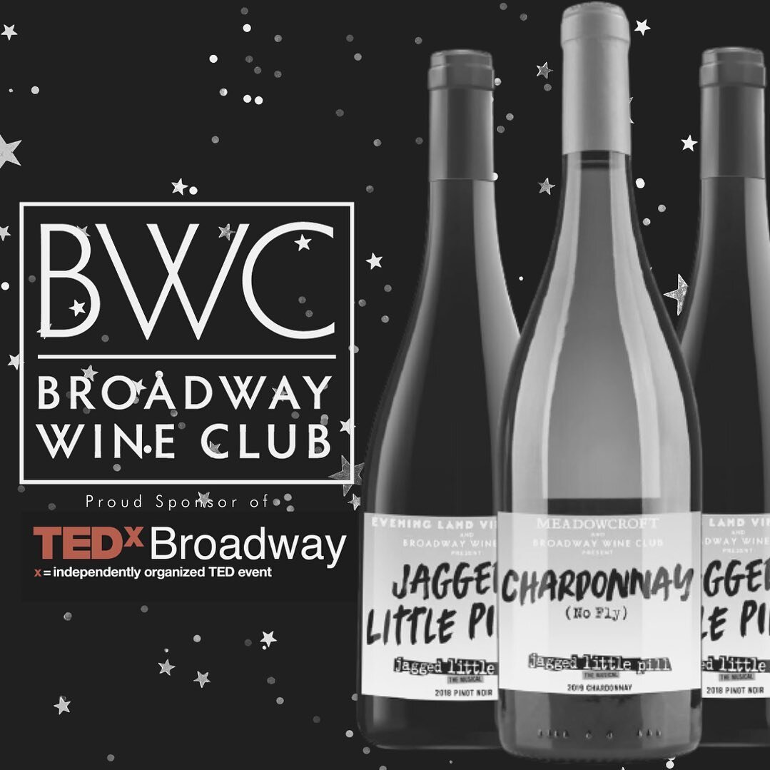 Cheers to @broadwaywineclub for their support of TEDxBroadway 2020!
Wine + Broadway? Yes, please!  Give them a follow.
Please TEDxBroadway responsibly.
#Broadway
#TEDxBroadway
#BroadwayBest
#FreshIdeas
#Wine
#WineLover
#Winetasting
#Cheers