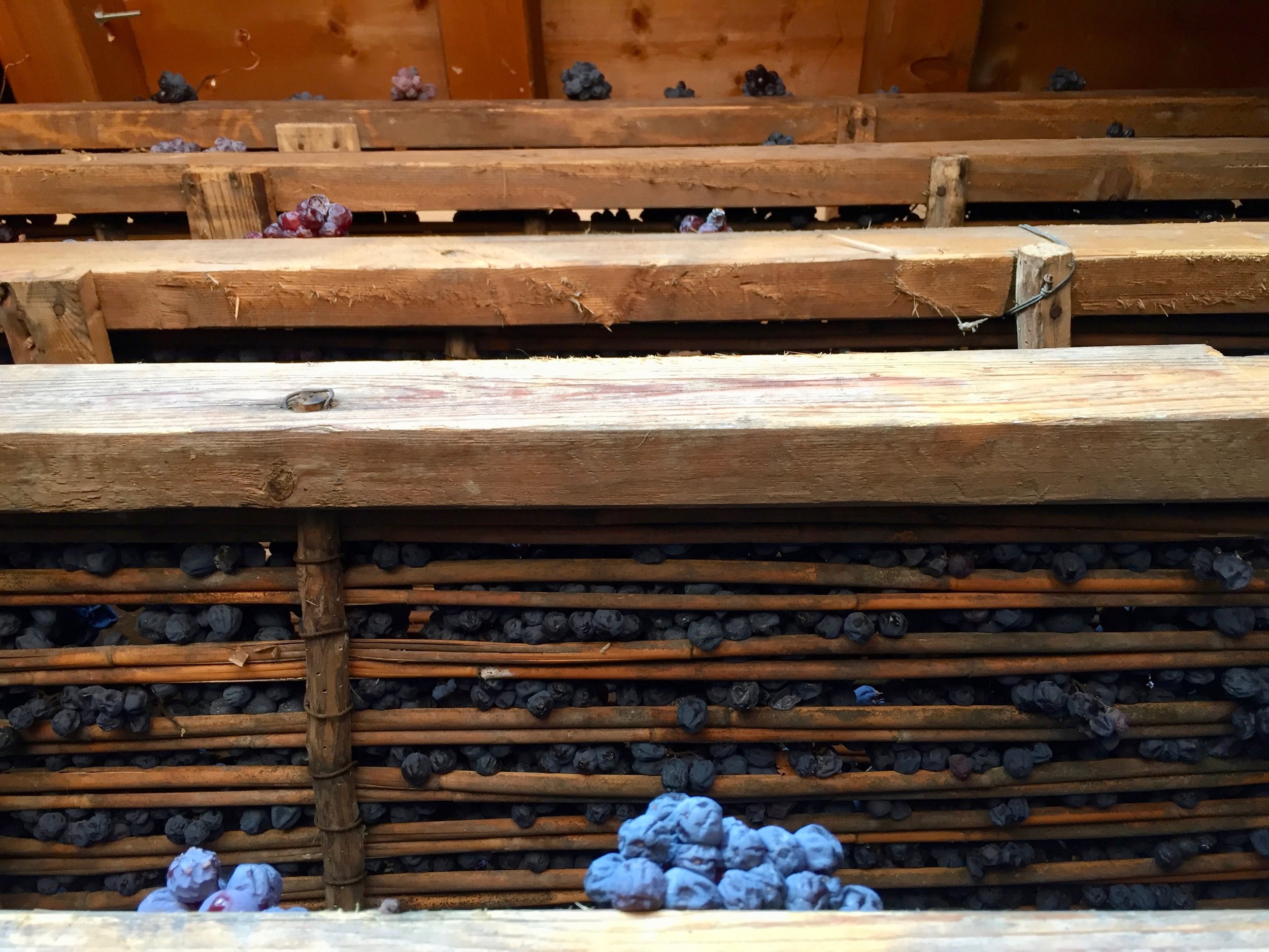 The “arele” racks for drying