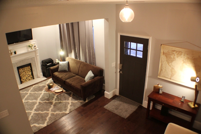 After: View from Staircase