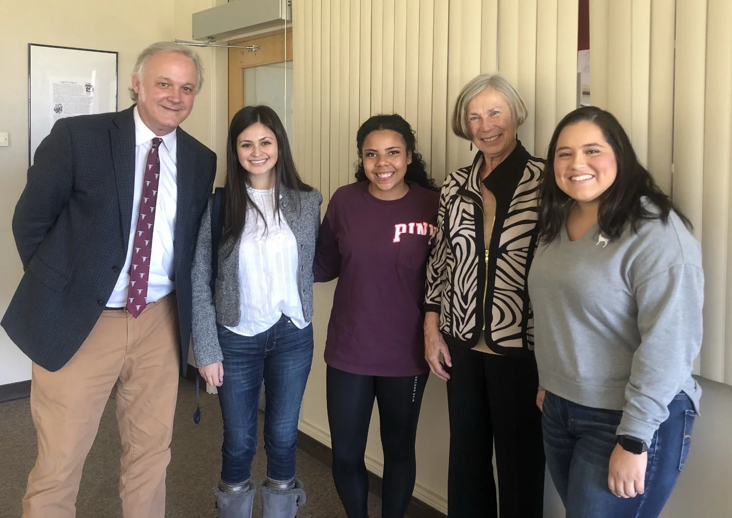 Meeting with Stan State pre-law students and CSU Trustee Jane Carney, October 2018