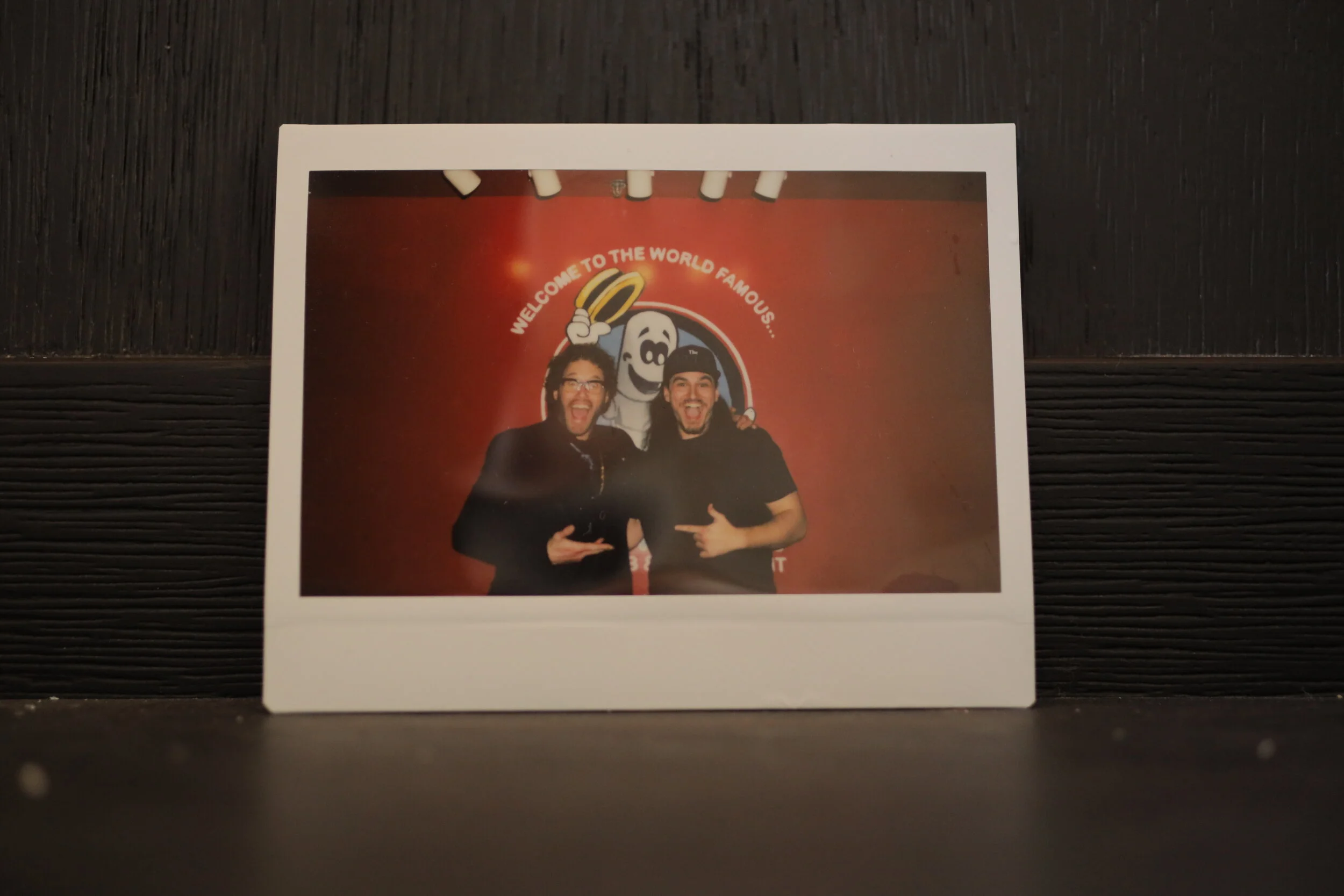 Signed T.J. Miller Polaroid