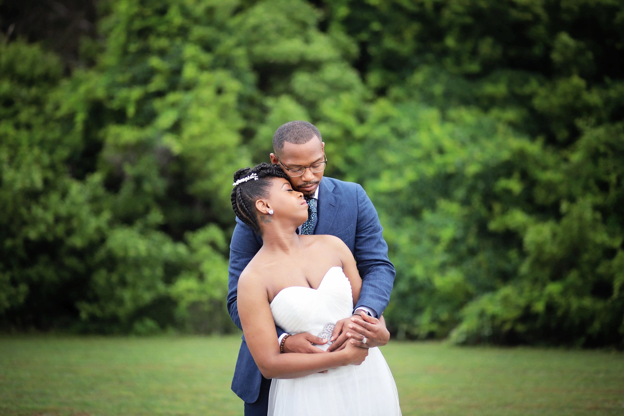 Blush Pink and Navy Blue Chic Wedding Styled Shoot - Charlotte NC Photographer