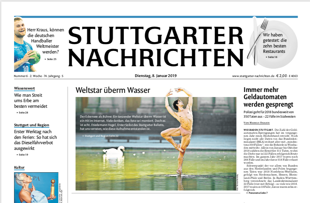 “How a world star can dance over water”