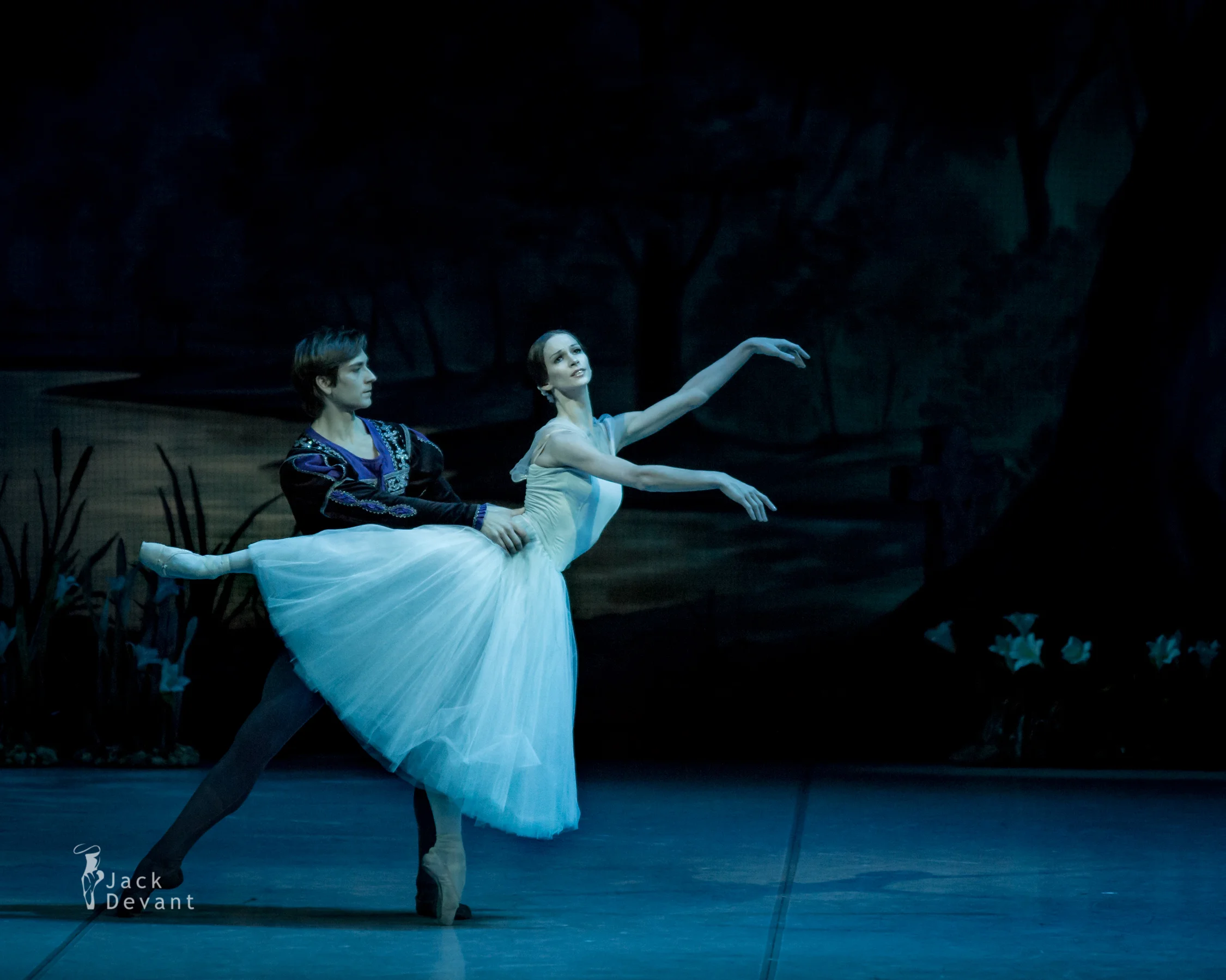 Friedemann Vogel with Polina Semionova in Giselle