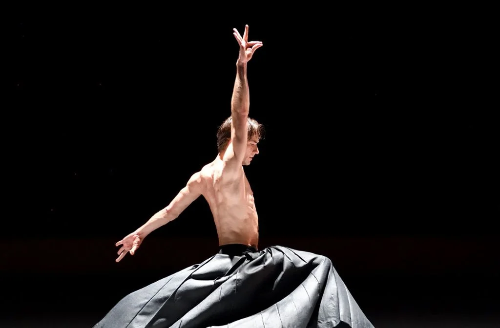 Friedemann Vogel in “Kaash” by Akram Khan Photo ©Stuttgart Ballet