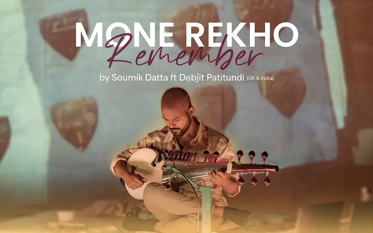 Soumik Datta tours "Mone Rekho" to The Esplanade in Singapore 