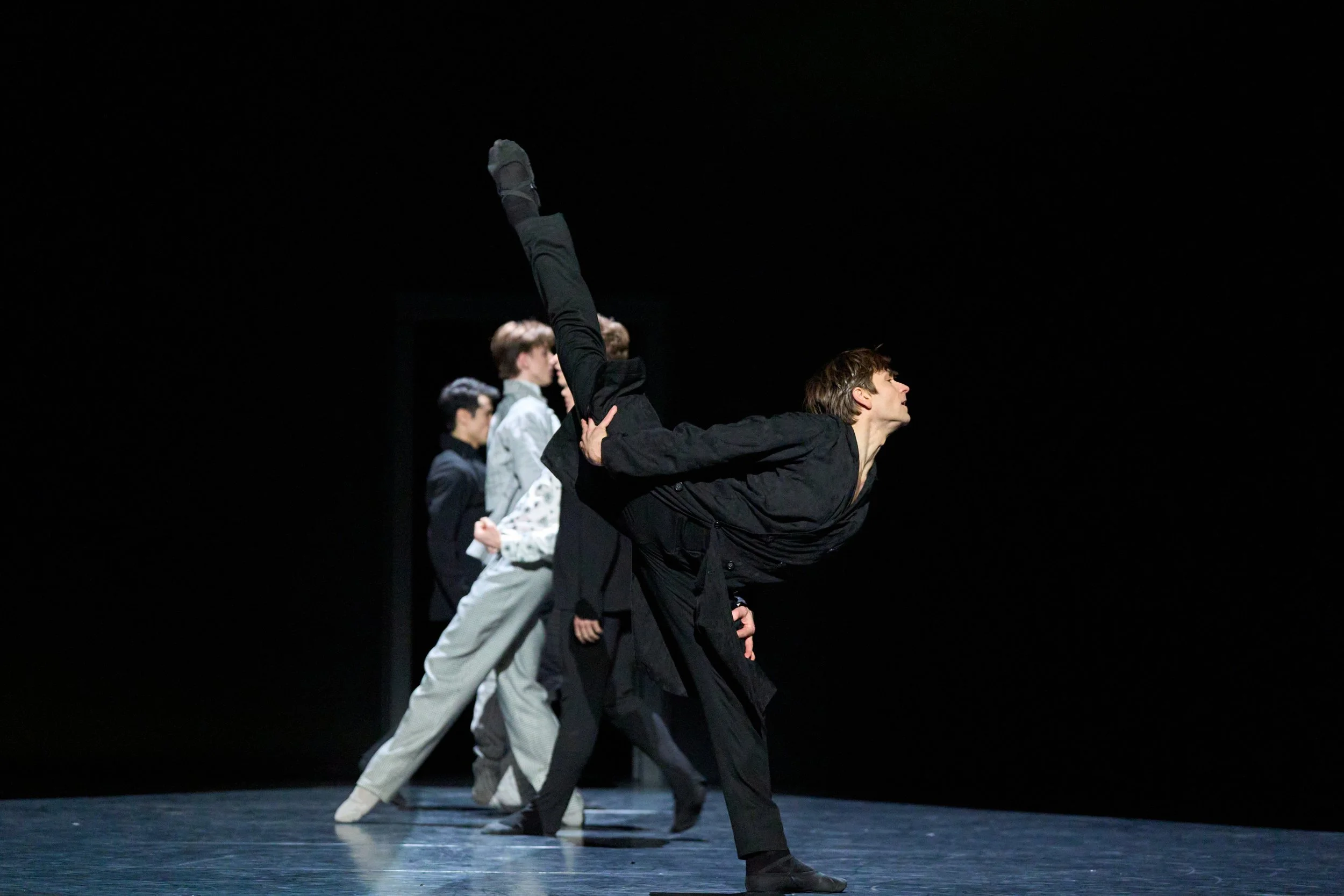 Friedemann Vogel performs in the Stuttgart Premiere of "Shut Eye" by Sol León &amp; Paul Lightfoot