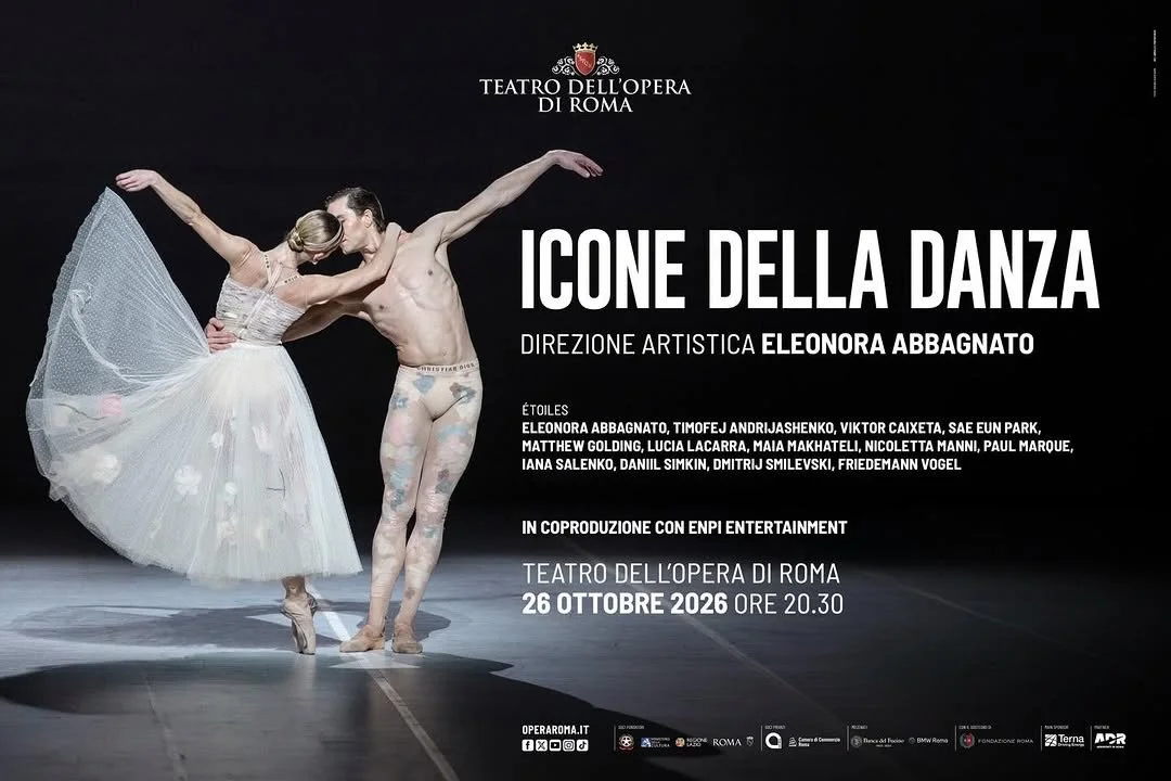 Friedemann Vogel back in Rome for the Icone della Danza Gala 