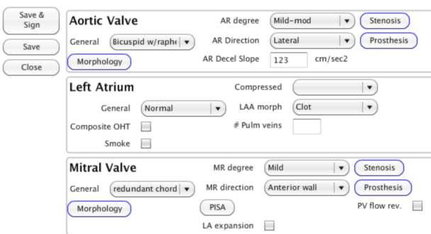 Data entry detail