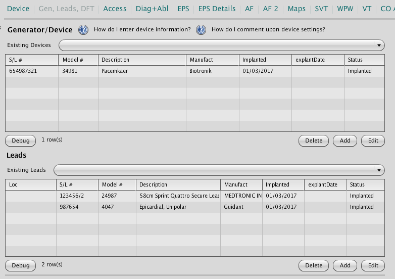 Device Inventory