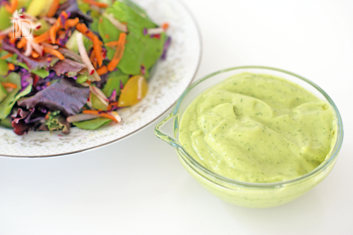 3 salad dressings avocado