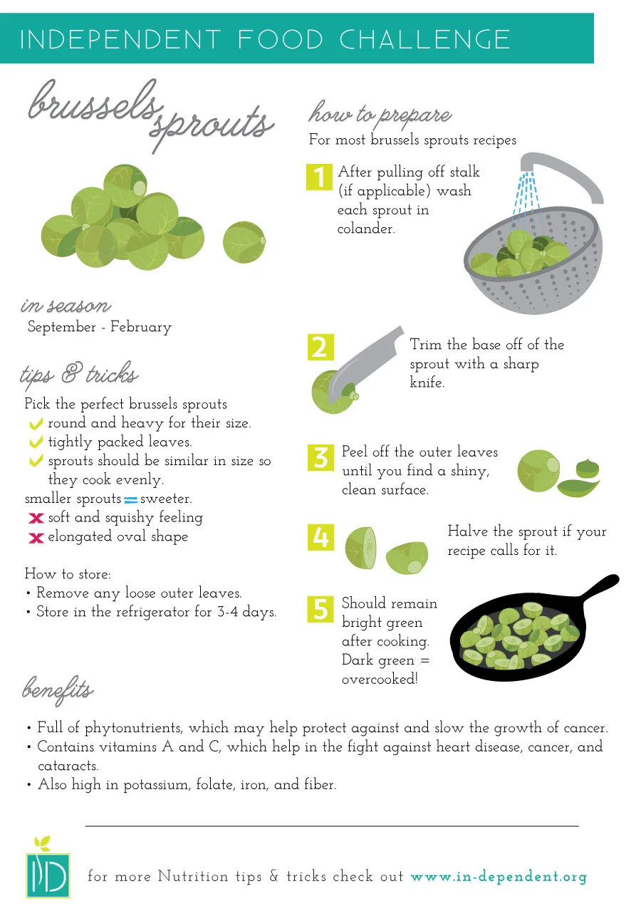 Food Challenge: Brussels Sprouts