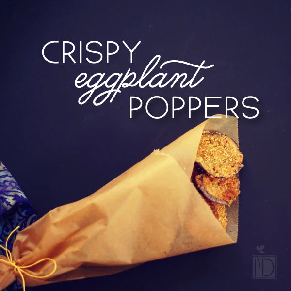 Crispy Eggplant Poppers