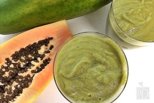 Papaya Kale Smoothie