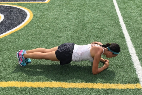 Working on your core post-partem is an important part of the recovery process and getting back in shape!