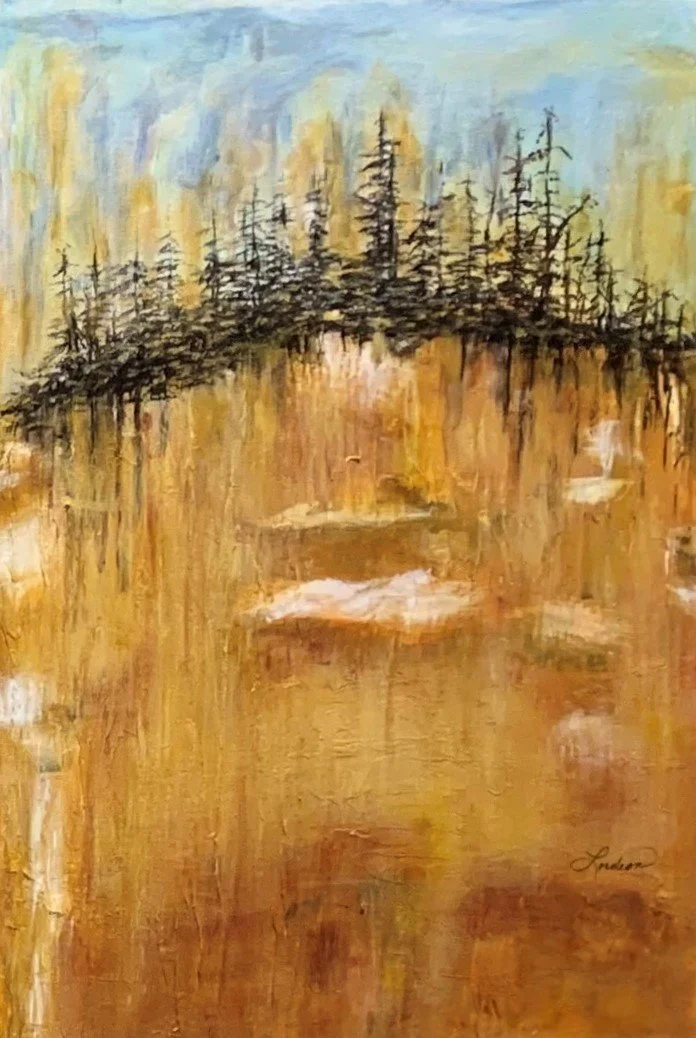 Over the Mountain

Acrylic on canvas - 24h x 18w