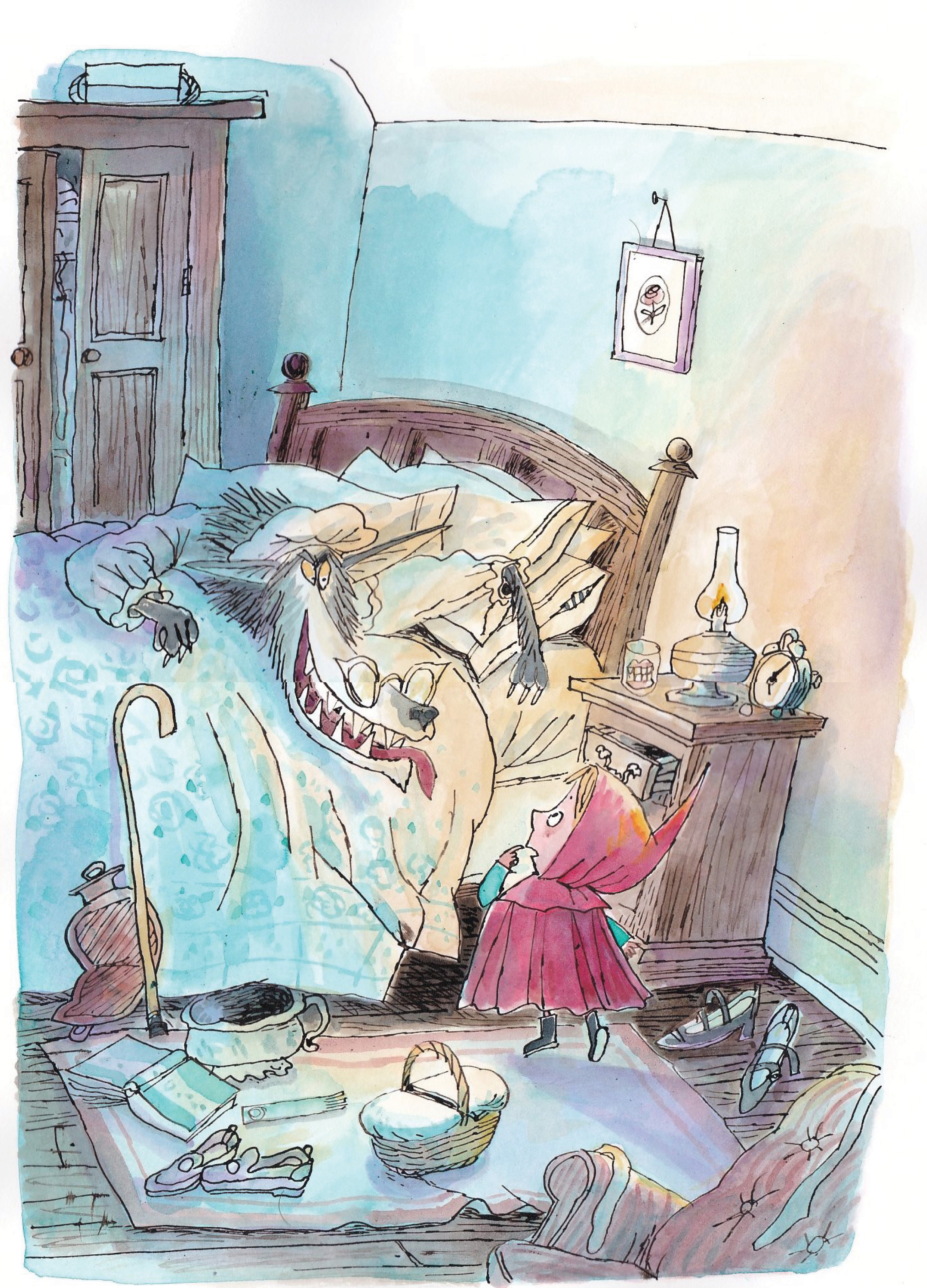 What very enormously LARGE teeth you have Granny! Unpublished.