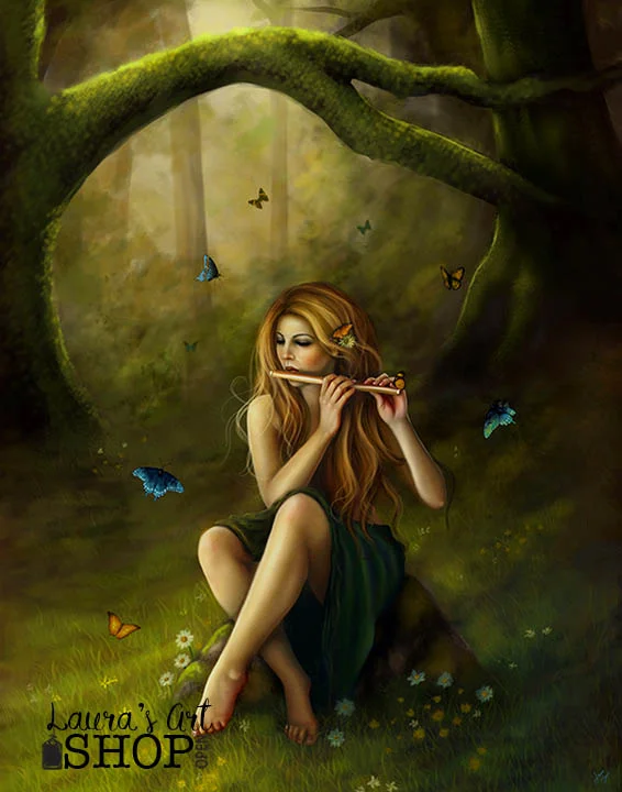 Butterfly Charmer Print