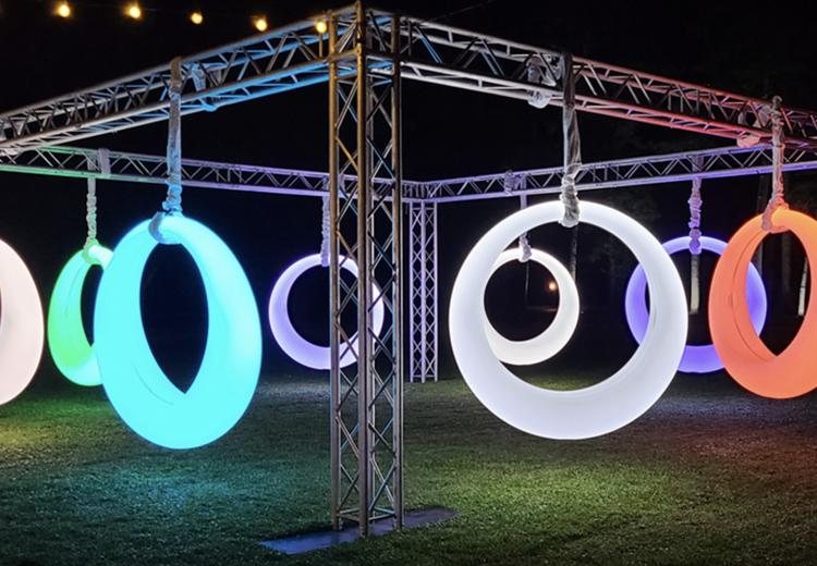 LED Swing Rentals: Adding a Glow of Magic to Modern Events — Willie Fun ...