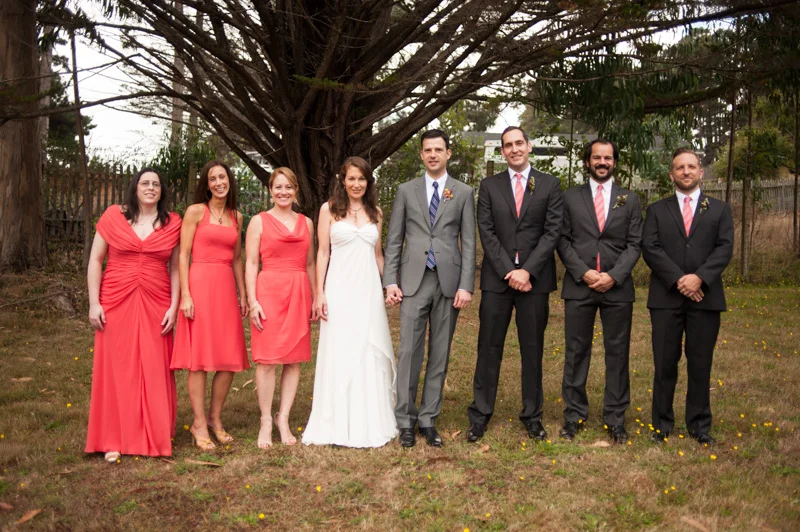 Intimate wedding at Mar Vista Cottages