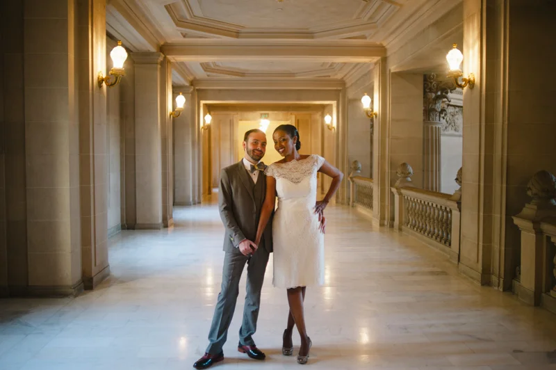 Elegant Civic Ceremony in San Francisco