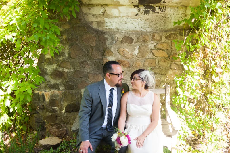 Intimate wedding in Tilden Park